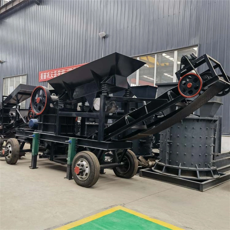 Complete Set Aggregate Gravel Crushing Line Price for 100-200 Tph Stone Jaw Crusher