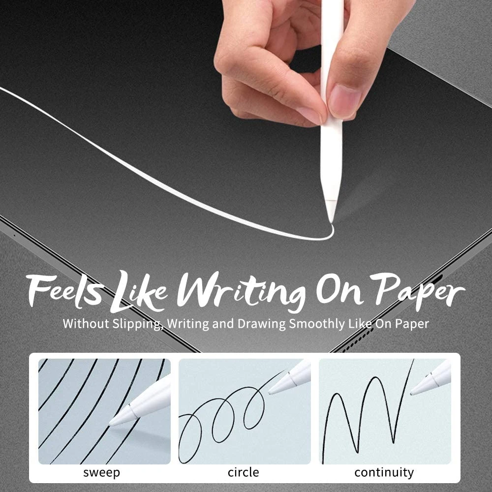 Anti-Glare Like Paper Tablet Screen Protector Pet Writing film for Samsung Galaxy Tab S7 Fe T730/S7 Plus 2020