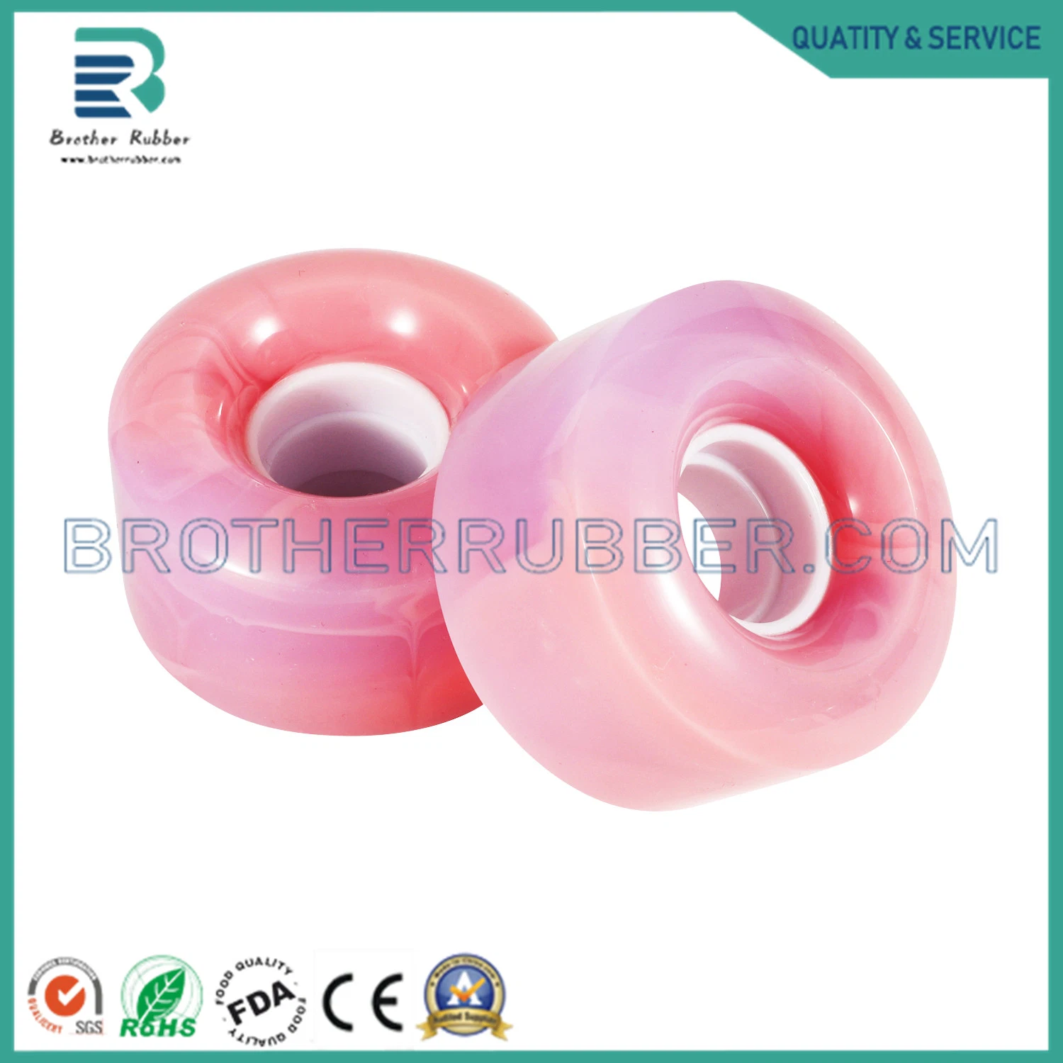 Customize 58*32 Roller Skates PU Wheels Four Roller Wheels