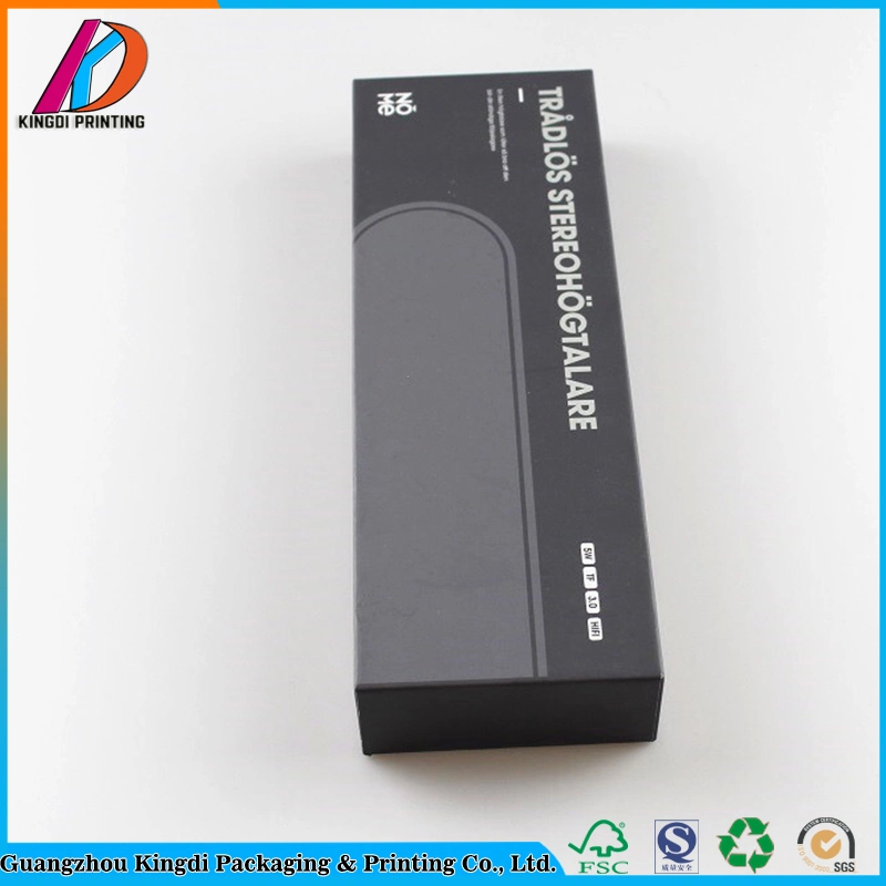 Rectangle Black Pen Case Gift Packaging Pencil Paper Box