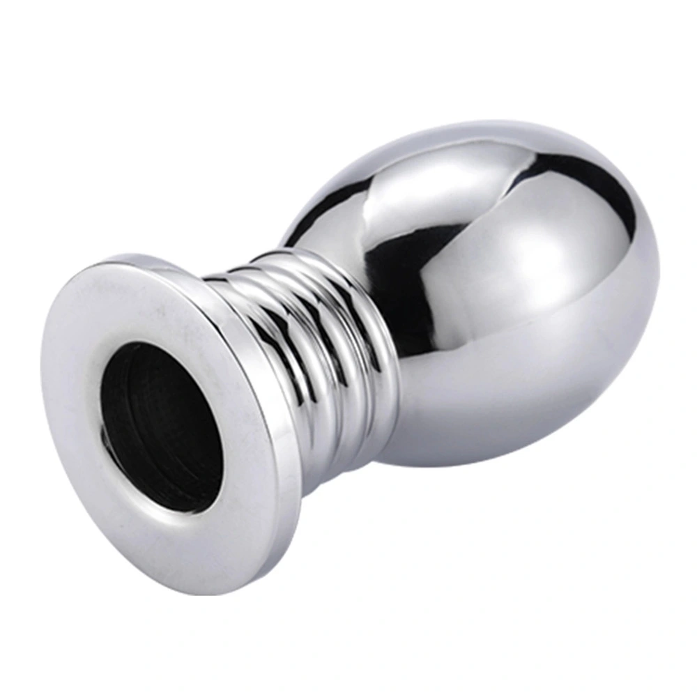 Hot Sale butt plug anal vis creuse de l'argent