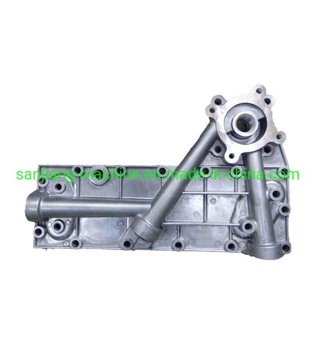 Construction Machinery Excavators Engine Parts Oil Cooler Cover 6D95 7p (The Thickness Of The Plate Is 25mm) B14 up