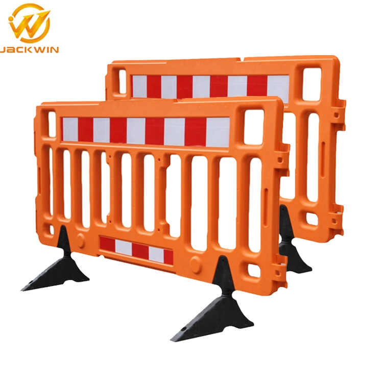 Plastic Racing Go Karting Barrier/Blowing Plastic Traffic Barrier Portable Safety Road Barrier