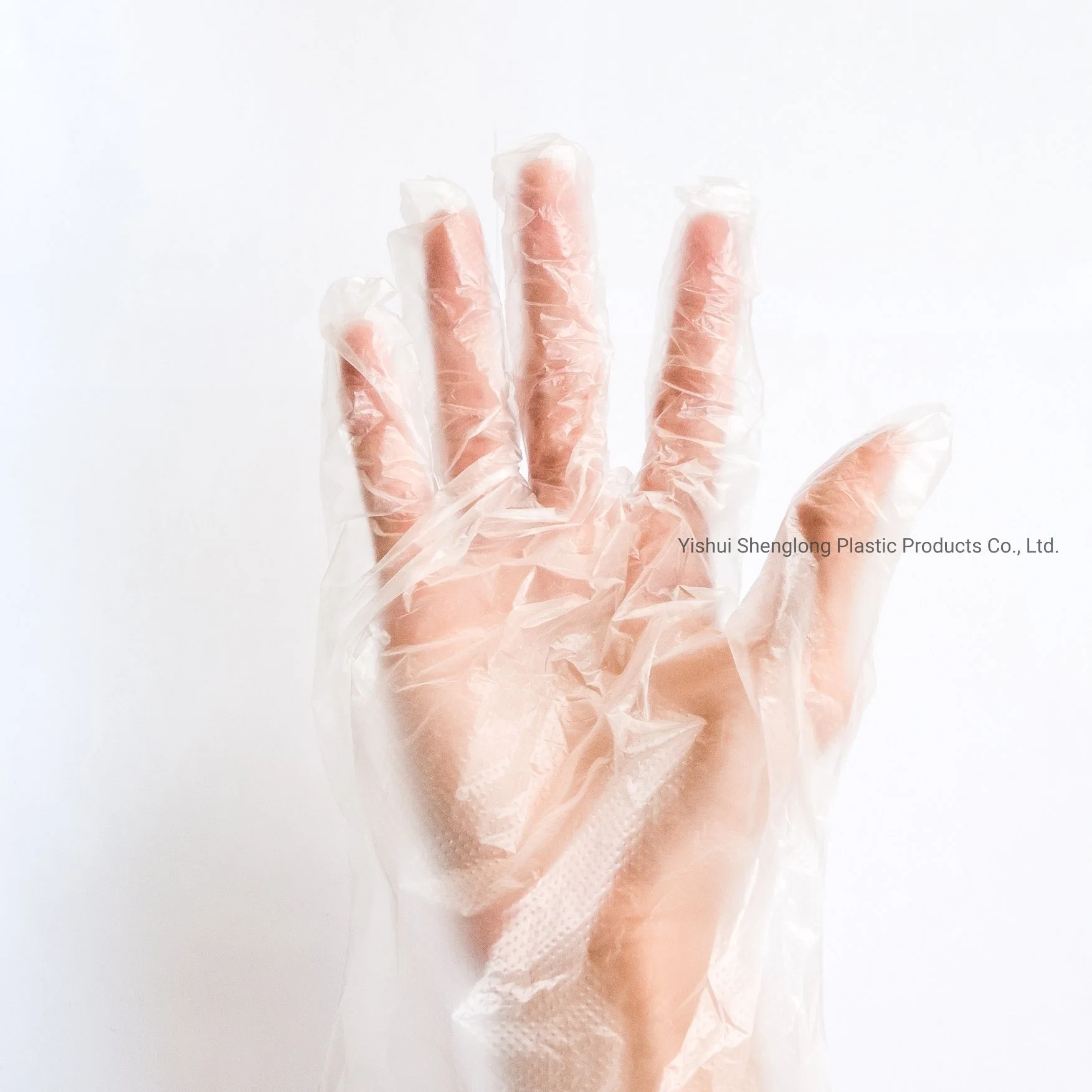 De plástico desechables de alta calidad 100% biodegradable PLA guantes