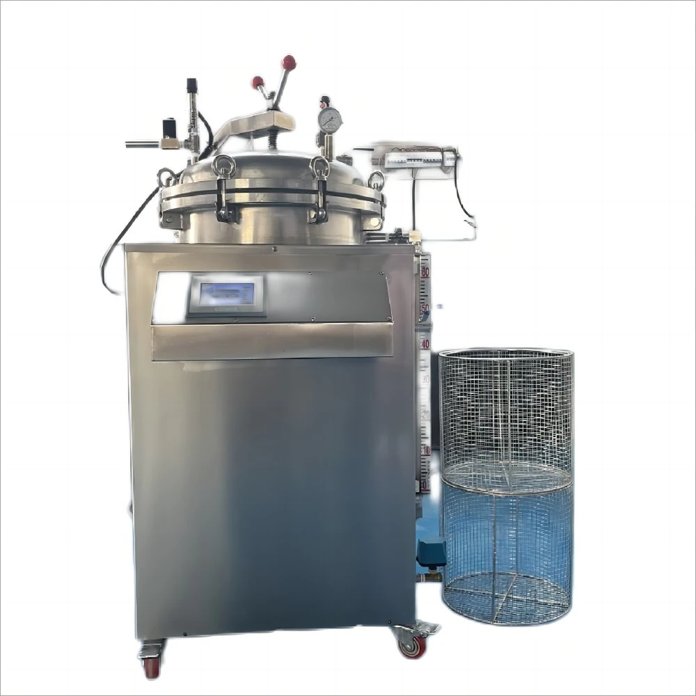 Tragbare Pilz Autoklave Sterilisationsmaschine Elektrische Kleine Autoklave Lebensmittel Dampf Sterilisator mit Digitalanzeige