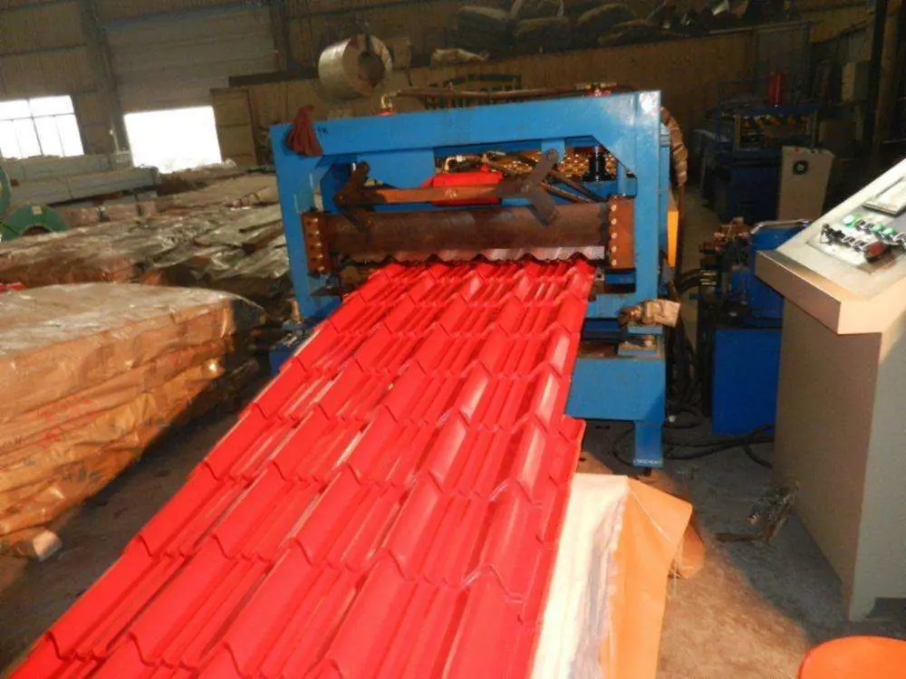 Solar Color Stone Galvanized Coated Metal Roofing Tiles