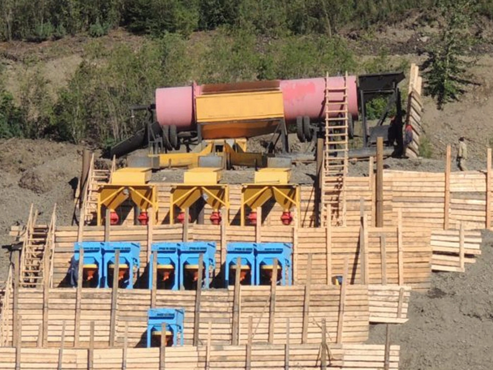 Trommel-Bildschirm und Jigger Maschine Diamant Bergbau Ausrüstung