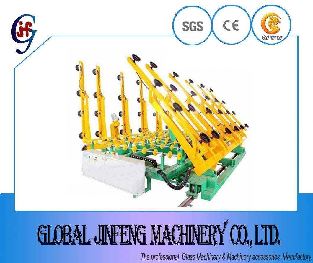 Jfc-4028 Automatic Glass Cutting Breaking Table Machine with Loading Arms