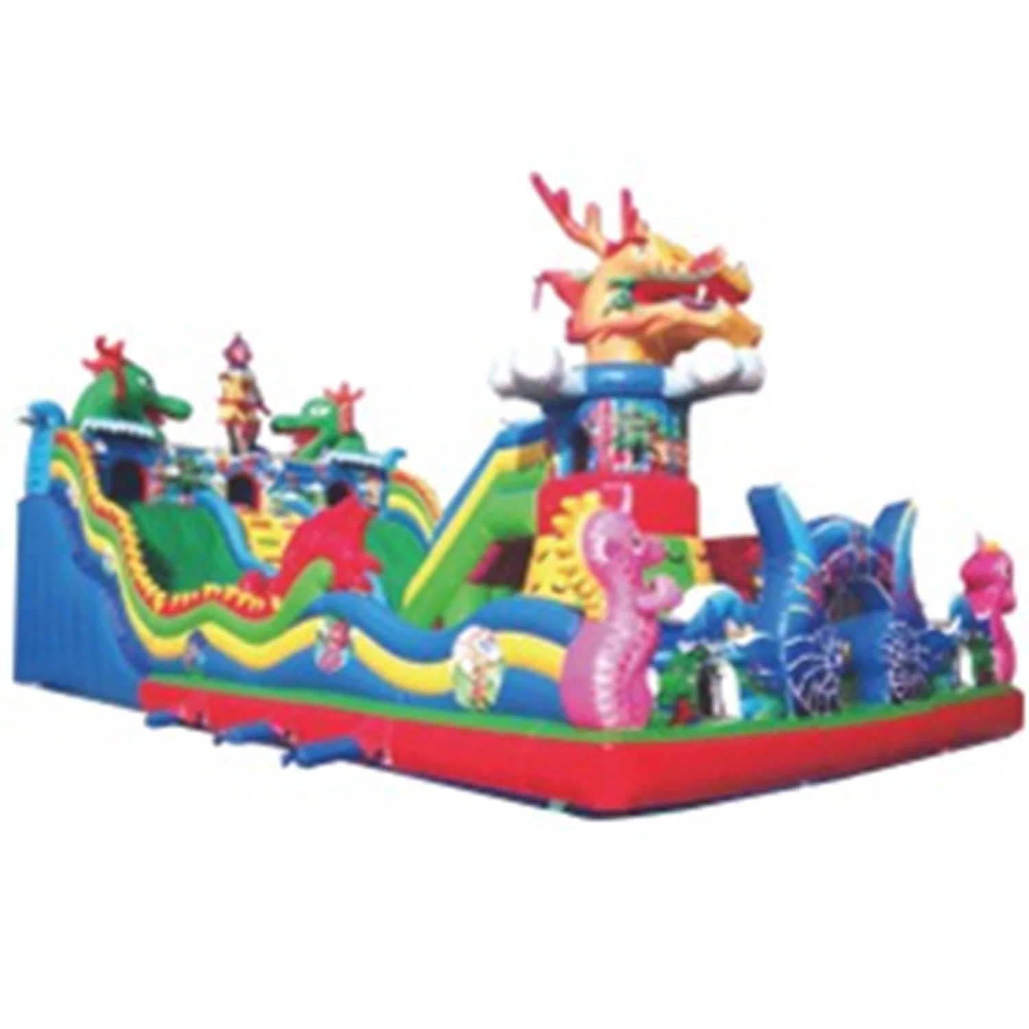 Outdoor Kids Inflatable Castle Amusement Park Equipment Jumping PVC Toy