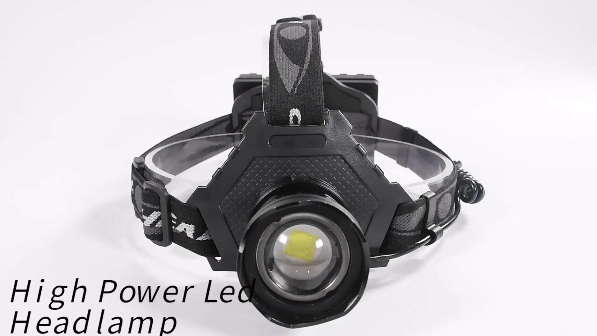 LED Glodmore2 P70 Zoomable 1000 Lumen étanche IPX6 Hight Projecteur LED lumineux avec la Banque d'alimentation pour l'équitation