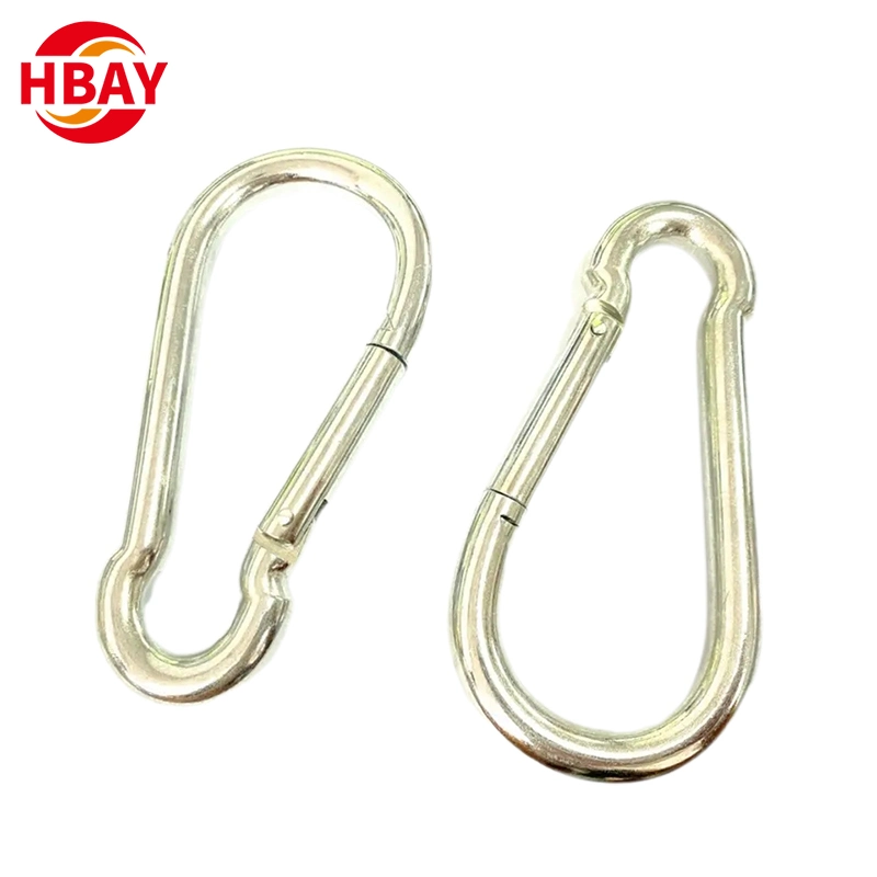 Factory Wholesale/Supplier Metal Wire Flat Clip Simple Spring Hook