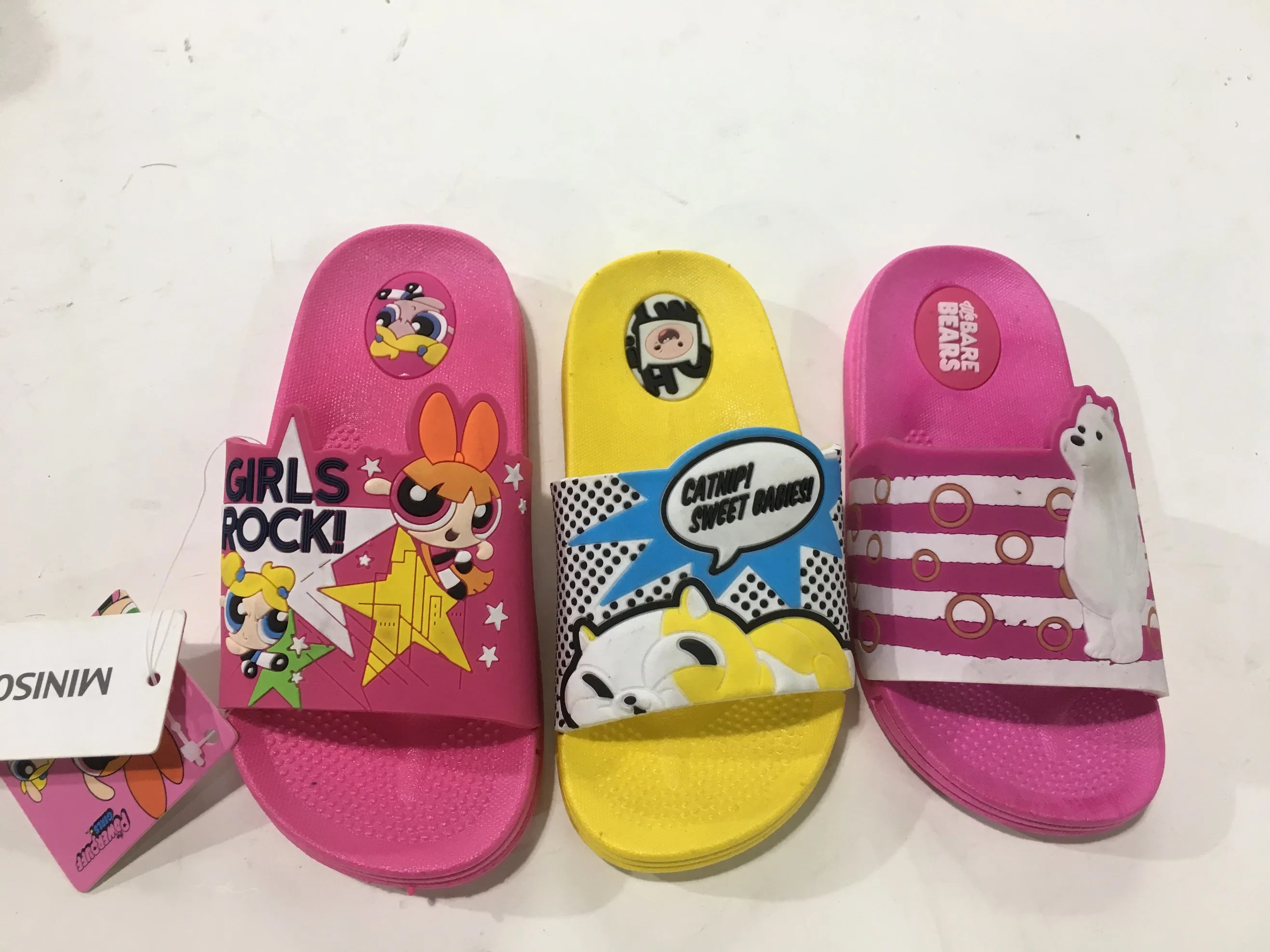 Hot Sale Large Size Comfortable Colorful Family Cartoon Summer EVA Slippers for Kids