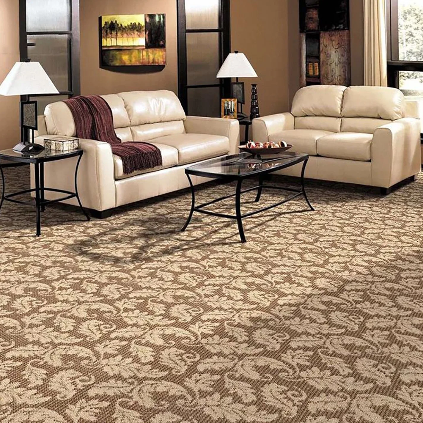 Wool Decoration Living Room Soft Abstract Design Bedroom Carpet