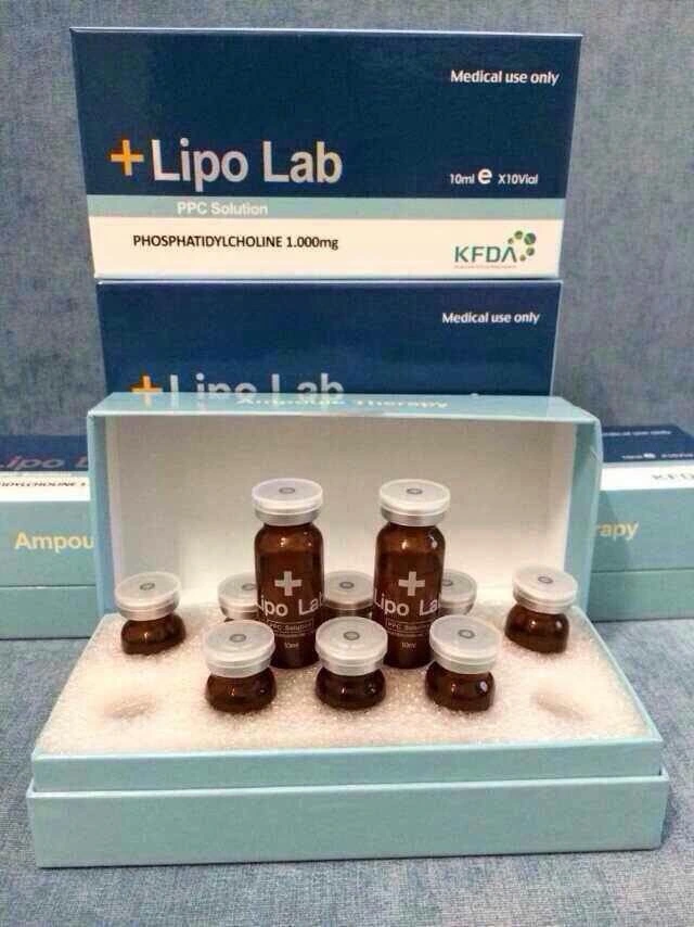 Últimas Corea de alta calidad de laboratorio de Lipo Ppc inyectable Solución lipolítica Lipolab lipólisis adelgazar grasa disolviendo Deoxycholic solución inyectable para la solución de grasa