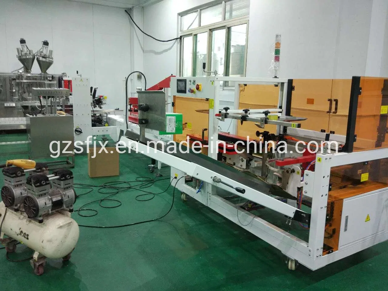 Automatic Carton Case Filling Packing Sealing Machine