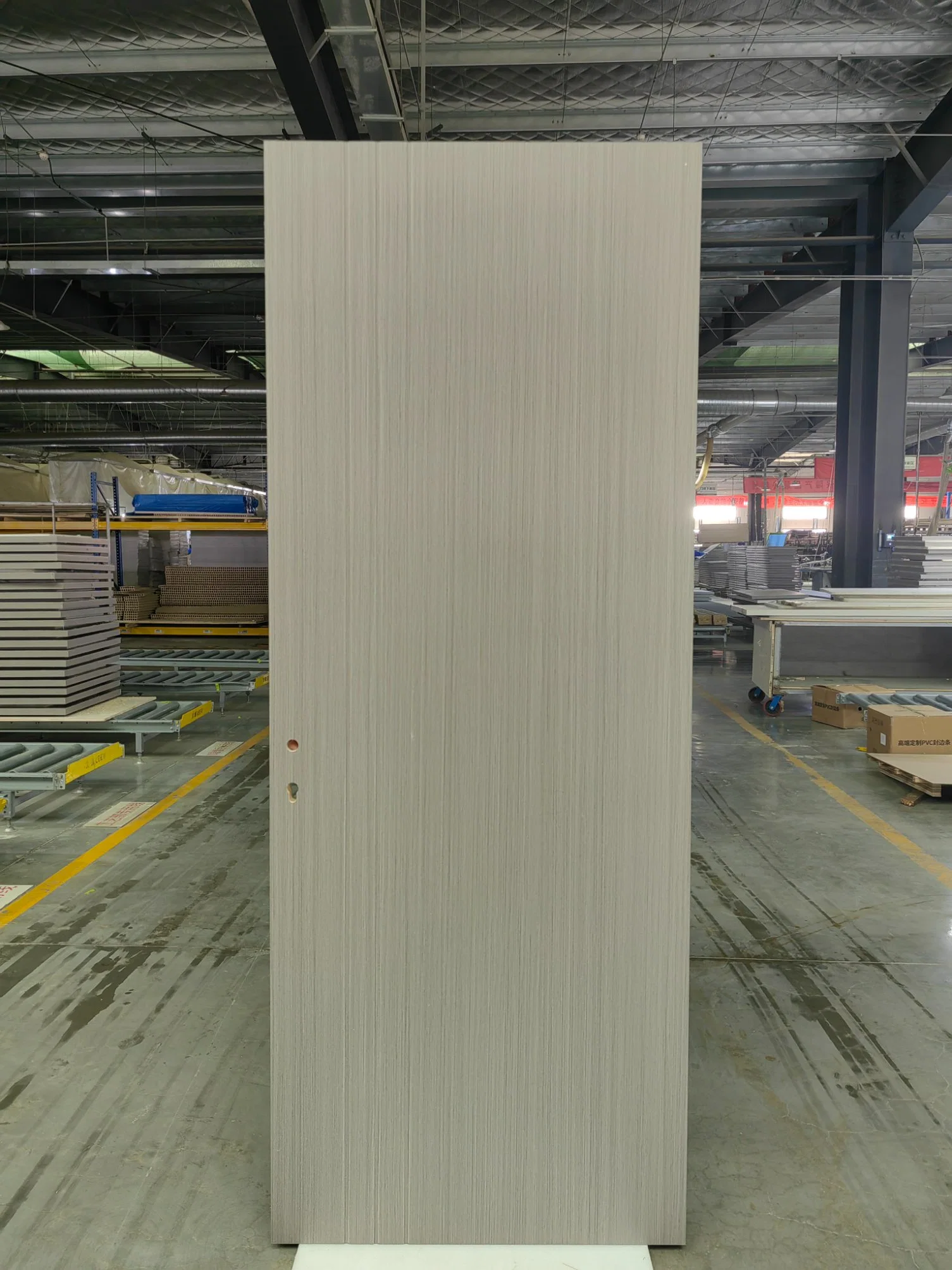 Shengyifa niedriger Preis PVC WC Badezimmer Laminat PVC Türhaut Blatt