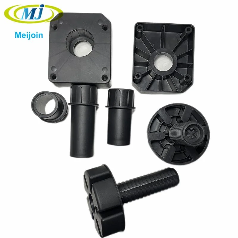 Kitchen Black Cabinet Plastic Adjustable Feet