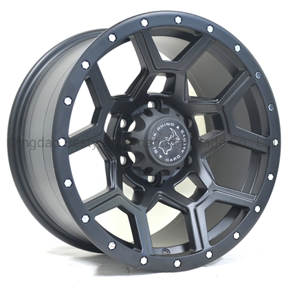 Aluminum Alloy Wheels Auto Car Replica Forged Wheel Rim Aftermarket Offroad Beadlock 4X4 SUV16*8.0/17*80/17*9.0/6*139.7 Alloy Wheels Manufacture for Toyota