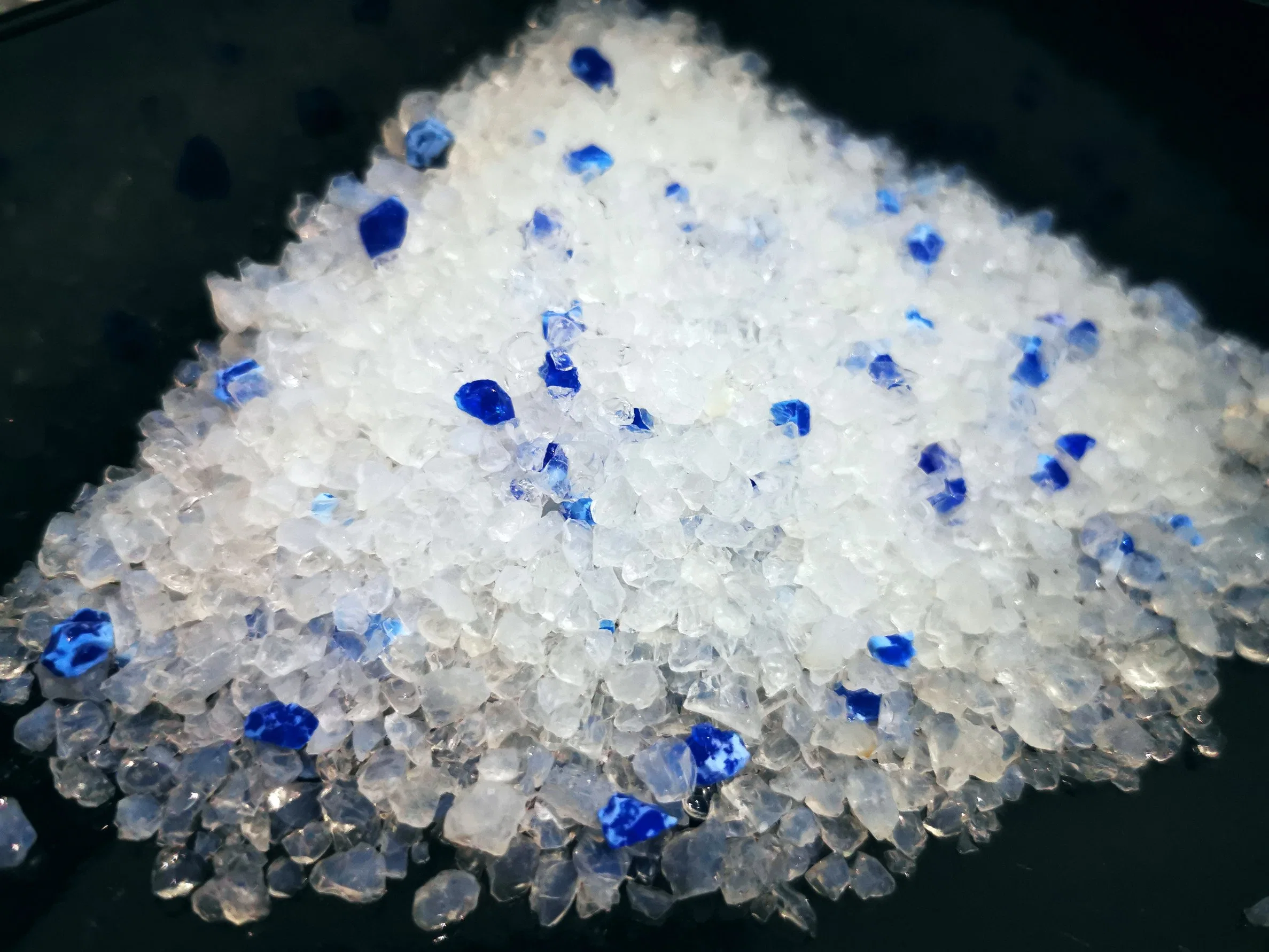 Silica Gel Sand Filler Clean 95%+5% Blue Crystal Cat Litter for Cat Toilet Cleaning