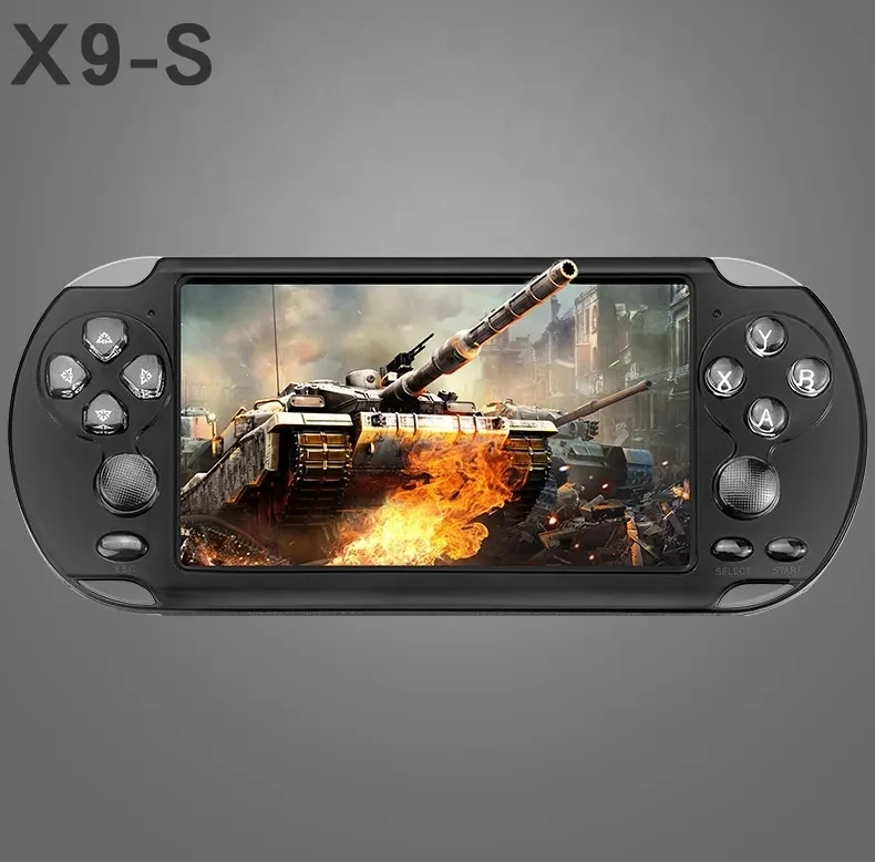 High quality/High cost performance  X9-S Classic Handheld Game Players Built-in 10000 Games HD 5.1 Inch Dual Joystick Handheld Game Console