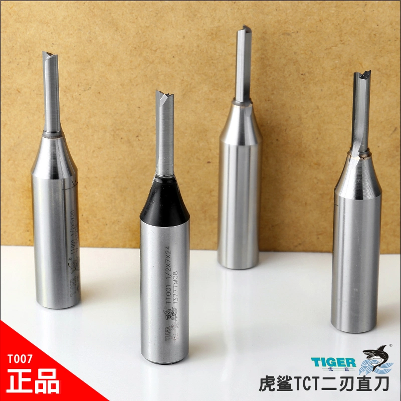 Tiger T007 Tct Carbide Straight Bit for MDF, Plywood Cutting