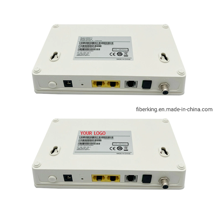 CATV Hg8321V Gpon/Epon CATV 1ge 1fe 1tel Voice ONU Olt FTTH (جهاز التوجيه)