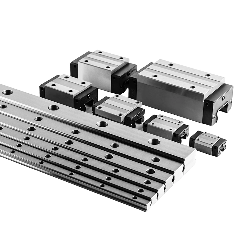 Guideway lineal de calidad duradera con material lineal de acero de alta precisión Kit de guías lineales de carro de rodamientos