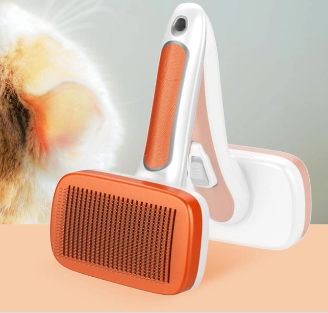 Pet Hair Remove Brush, Self Cleaning Slicker Brush