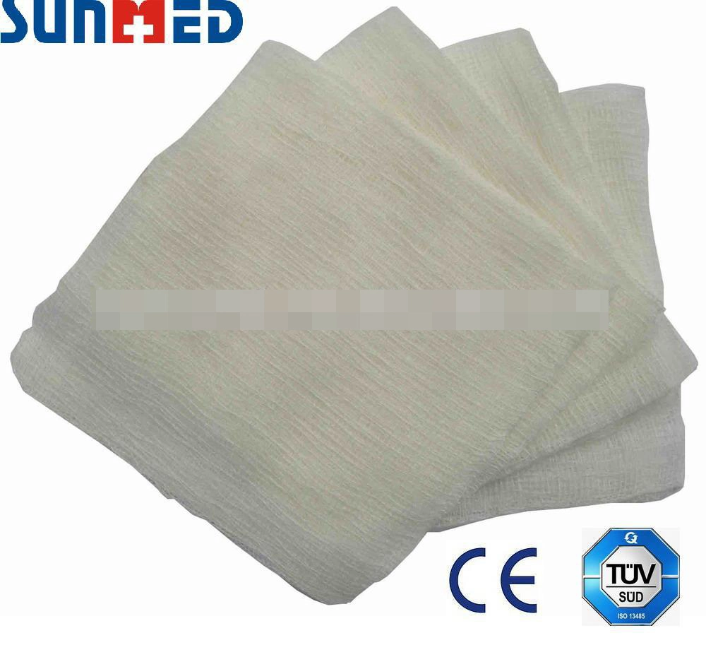 Medical Disposable Absorbent Cotton Gauze Swab W/O X-ray