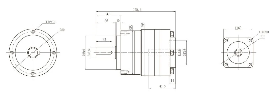 Robotics, automation and manipulator technology Planetary Gearbox CE