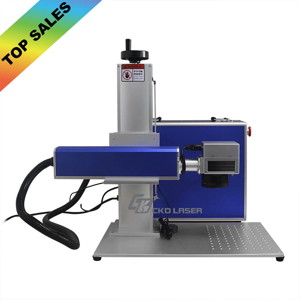 30W Fiber Laser Marking/Engraving/Marker Machine /Equipment for Metal/Plastic/Tag/Key Chains/Pen
