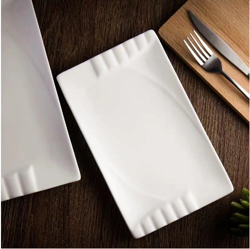 Fashionable and Practical Ceramic Plate 10"12"14" High High quality/High cost performance  Hotel Ceramic Plate