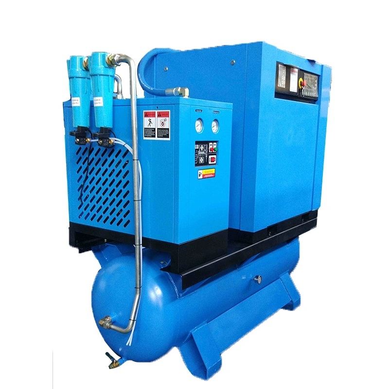 55kw Factory Belt Drive Easy Operation Screw Made in China Best Quality Electric De Ar Automotivo All-in-One Air Compressor