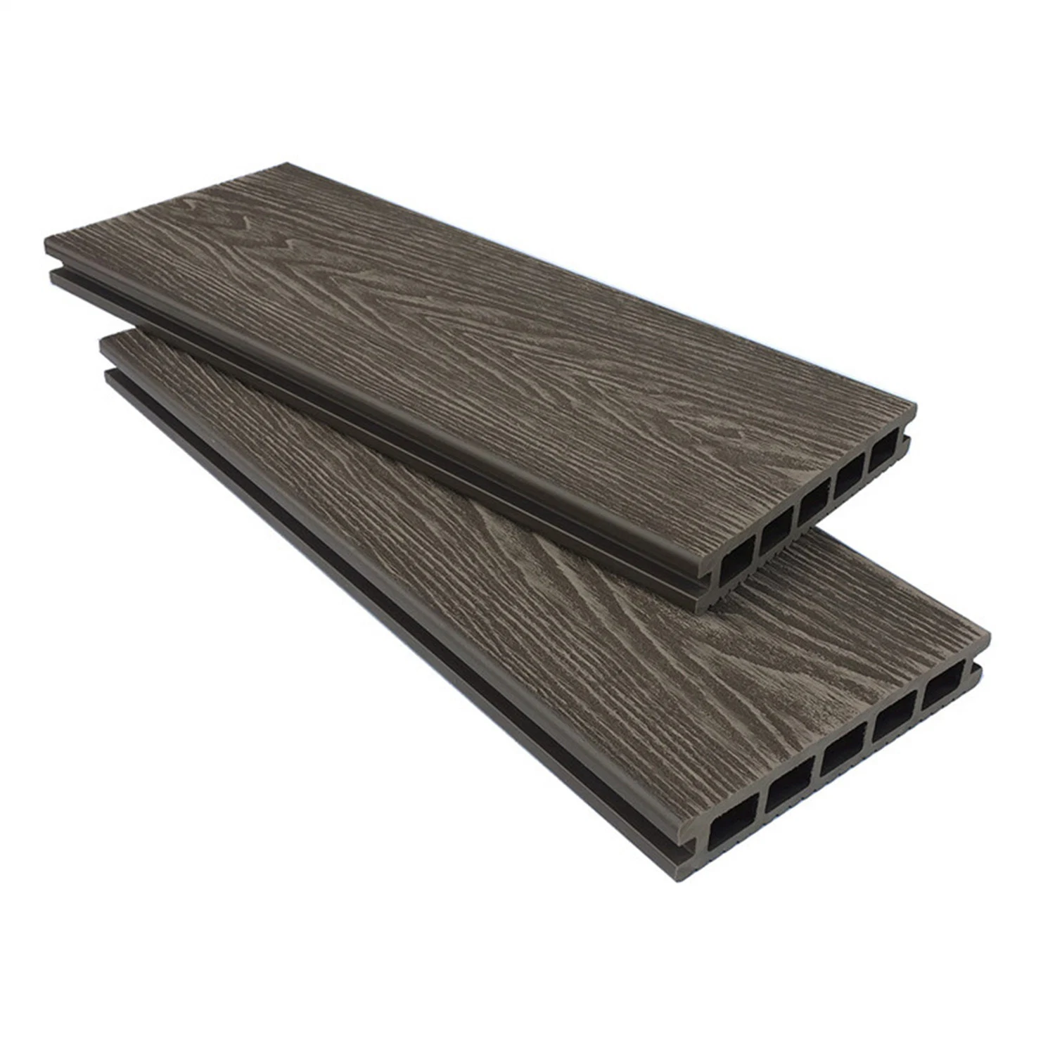 Outdoor Wood Plastic Embossed Wood Grain WPC Decking Composite Outdoor Flooring