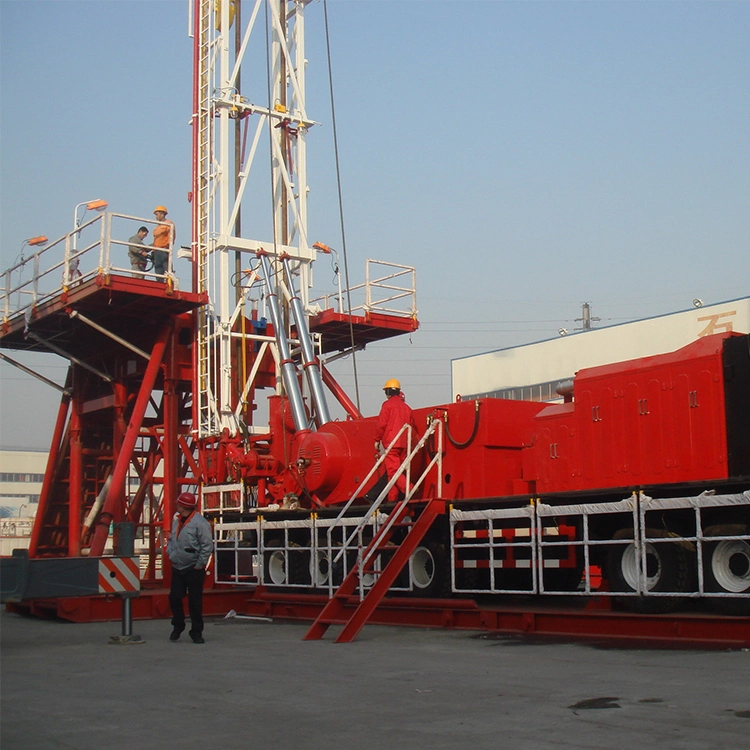 API Oil and Gas Drilling Machine 2000m Zj-20CZ Oil Well Drill Rig