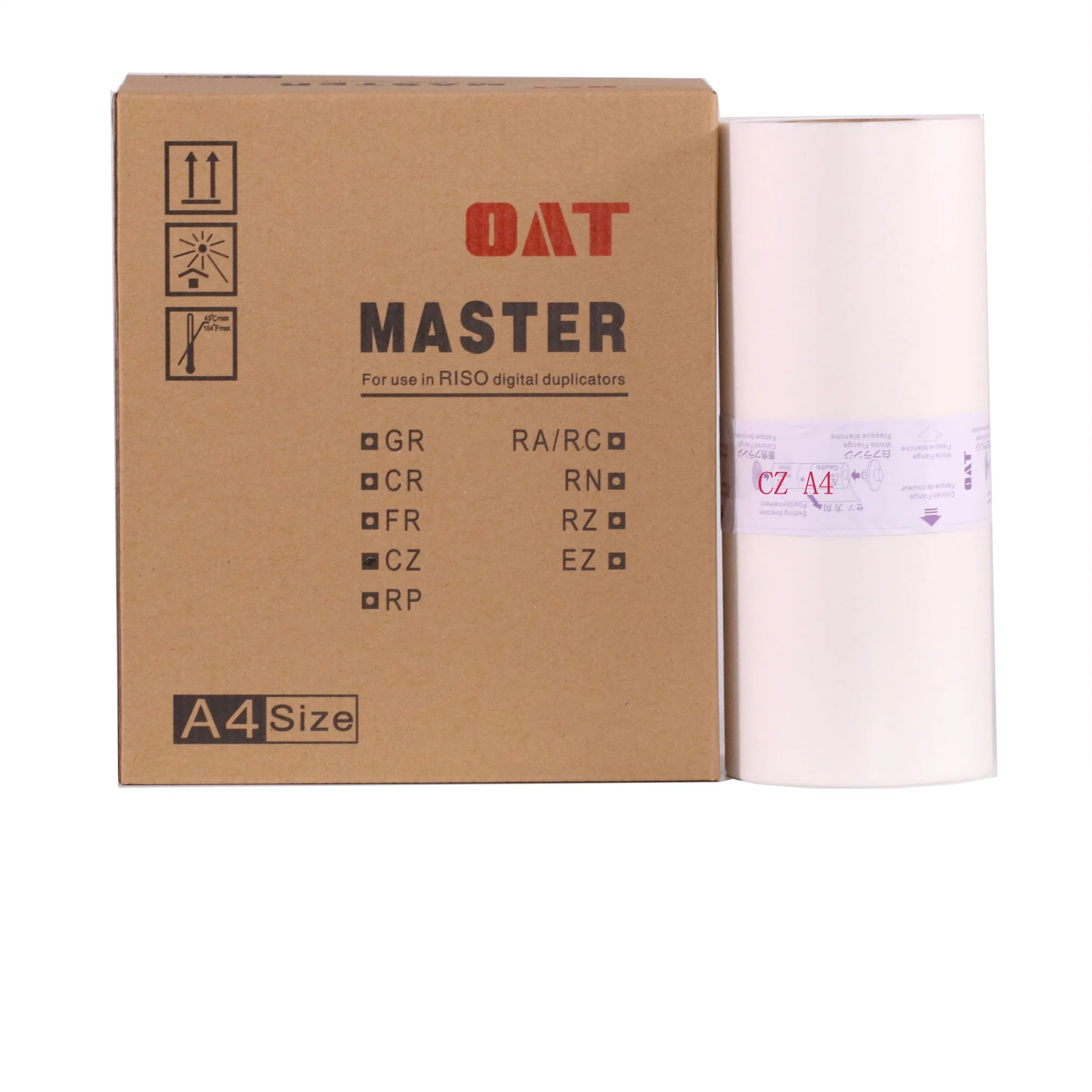 Compatible CZ A4 Master for Use in CZ Digital Duplicator