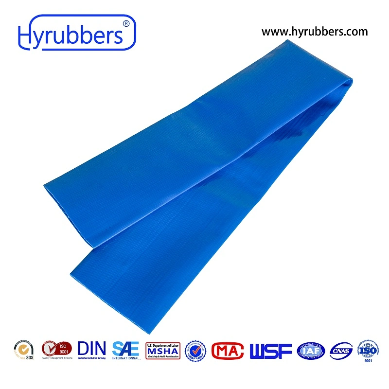 Agricultural Anti-UV Flexible Water Hose PVC Layflat Hose