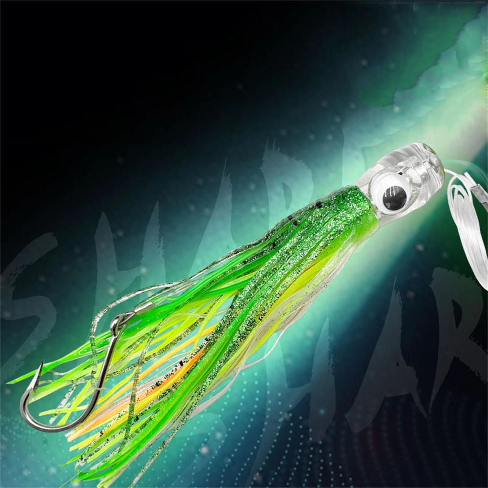 16cm/25cm Tuna Squid Octopus with Hook Soft Bait Fishing Lure