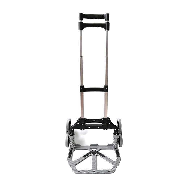 Stair Climbing Aluminium Folable Trolley with Mute Wheels