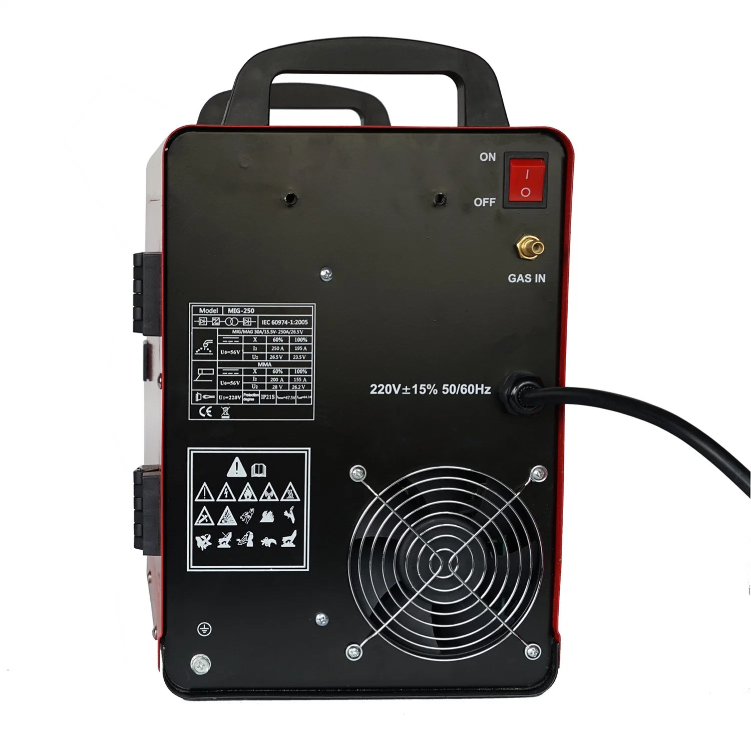 MIG Welding Machine 250A Aluminum Dual Pulse Synergy Digital Welder TIG Pulse MIG Pulse Welding Euqipment