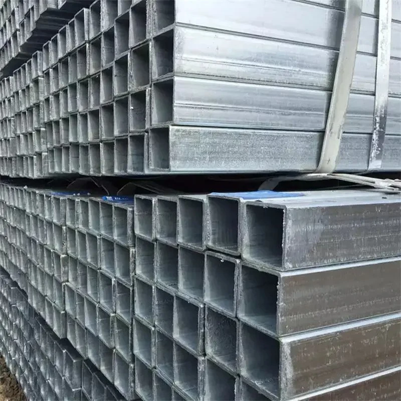 Factory Direct Supply Top Quality Dx51d SGCC Z275 Galvanized Square Steel Tube for Shelter Structure