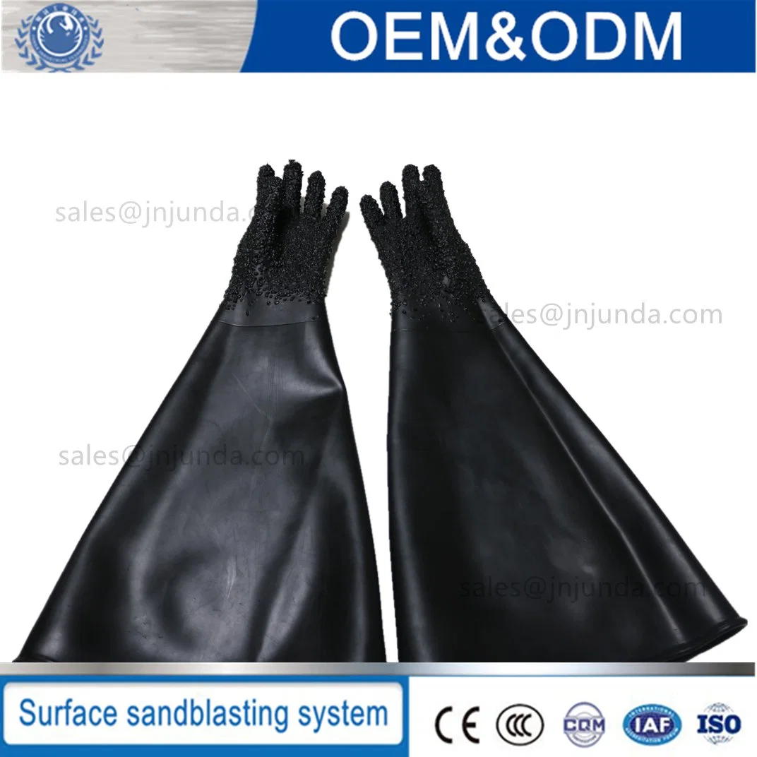 El JD Wear-Resistant y transpirable material Sandblasted Rubber-Based Environment-Friendly guantes