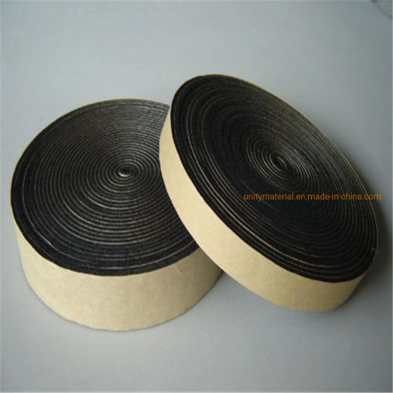 Fire Flame Resistant Thermal Heat Insulation Self-Adhesive Rubber Plastic Sponge Foam Sealing Strip with One Side Aluminum Foil Coated