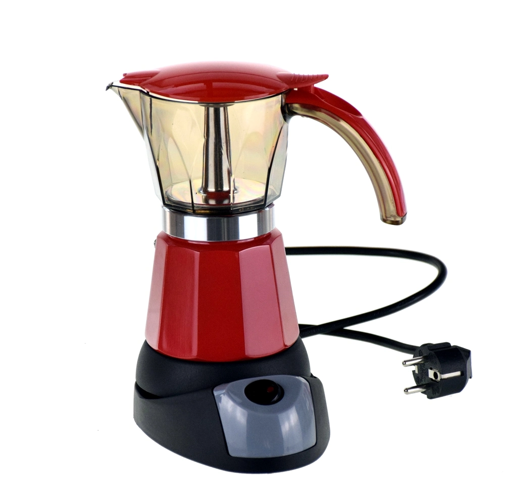 Venda por grosso Electric Moka Pot em aço inoxidável de café Espresso Maker