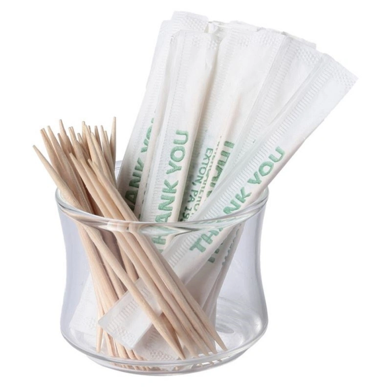 Paper Wrapped Mint Flavored Wood Tooth Pick