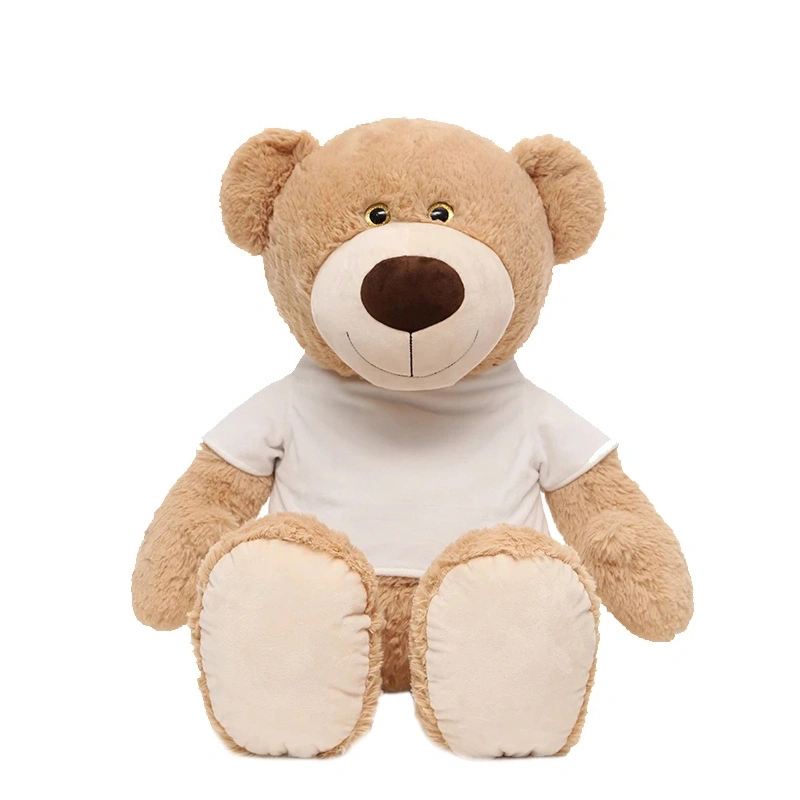 Regalos promocionales niños Oso de Peluche Juguetes de Peluche Osito de peluche personalizado con la camiseta de la fábrica de peluche Osito de peluche de Ted