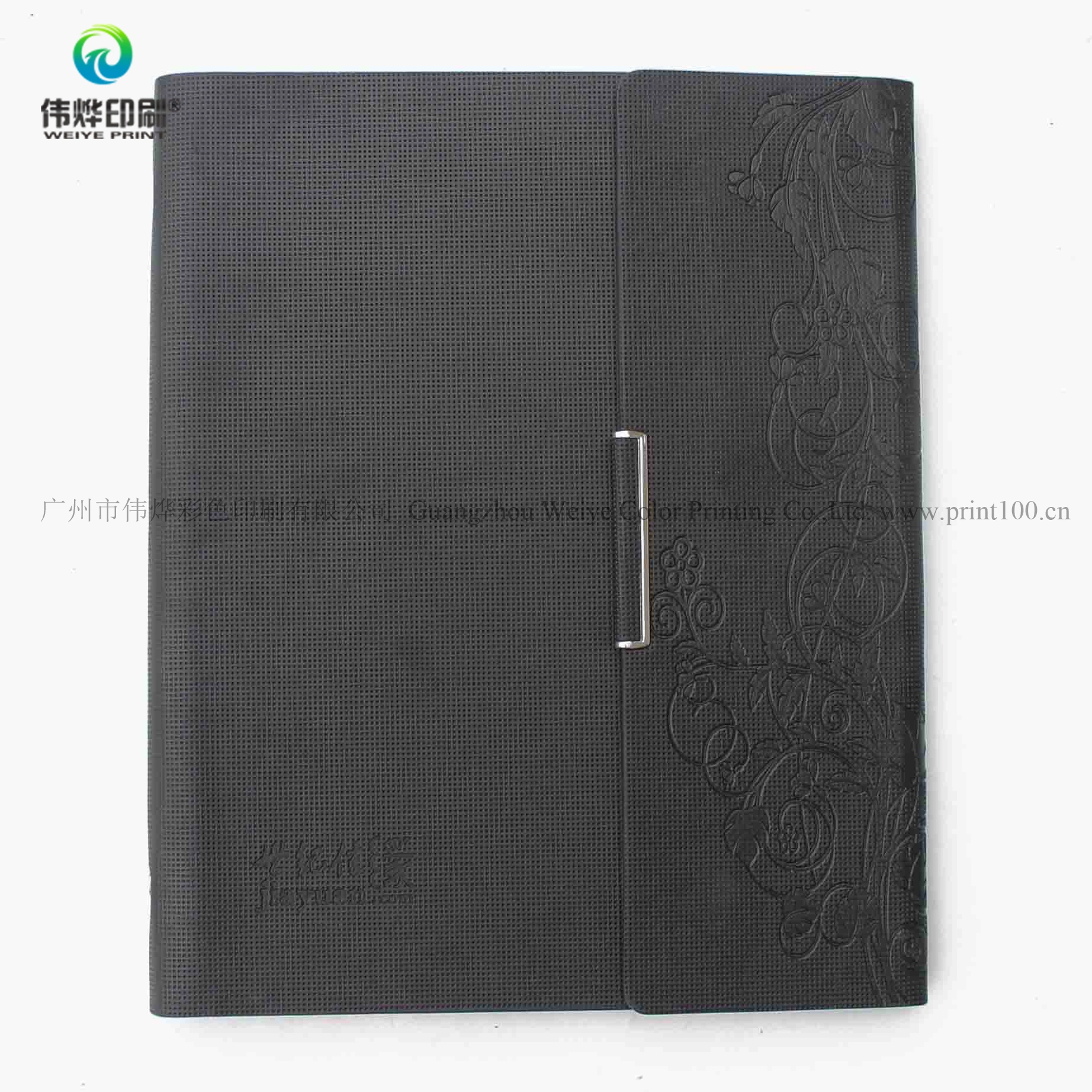 Custom Classical Office Supplier Stationary Gift PU Business Notebook for Promotion