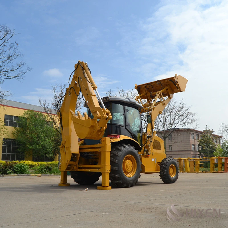 Original Engine and Spare Parts Cheap Used Backhoe Loader Heavy Construction Equipment for Sale