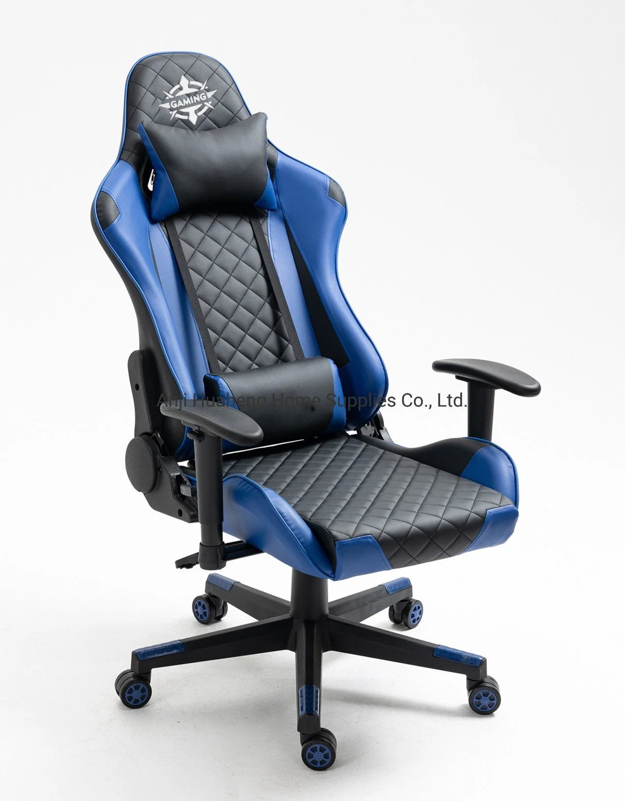 Meilleur vendeur chaise de jeu Blue Diamond Quilting Silla Gamer Home Mobilier