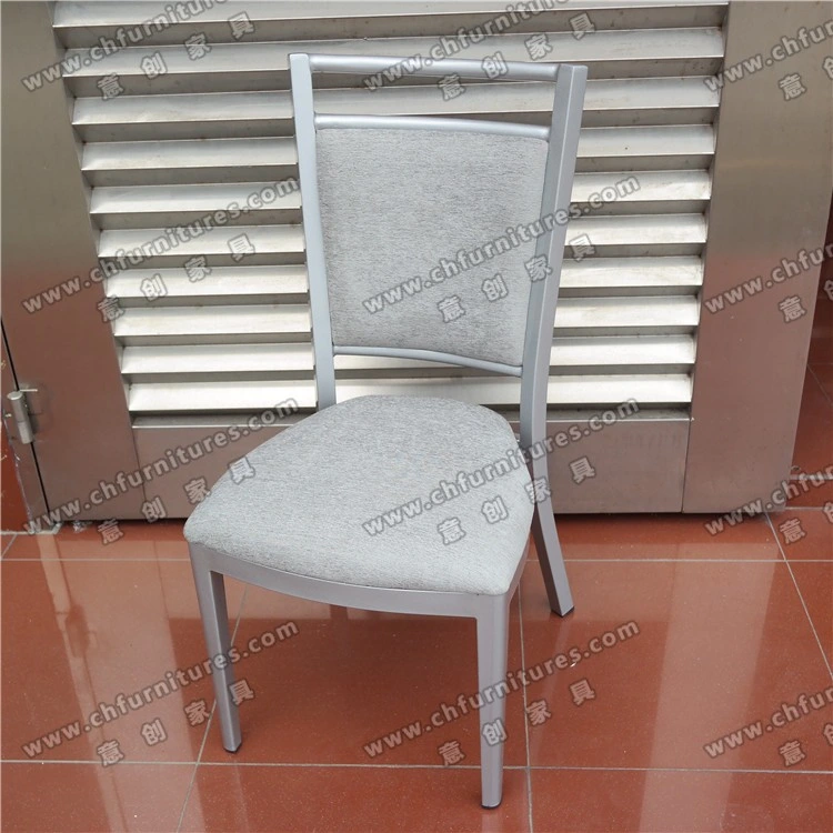 Hotel Luxury Dining Chair Aluminum Banquet Furniture (YC-D82)